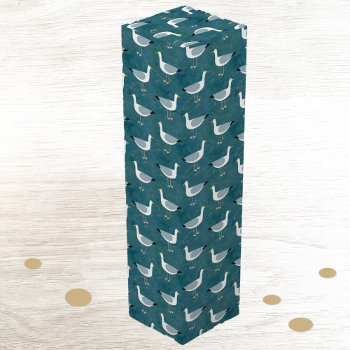 Seagull Wine Box by Squirrell at Zazzle