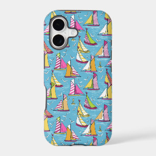 seagulls and sails springtime iPhone 17 case