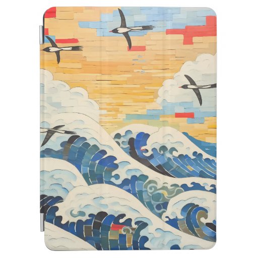 Seagulls and Waves iPad Air Cover