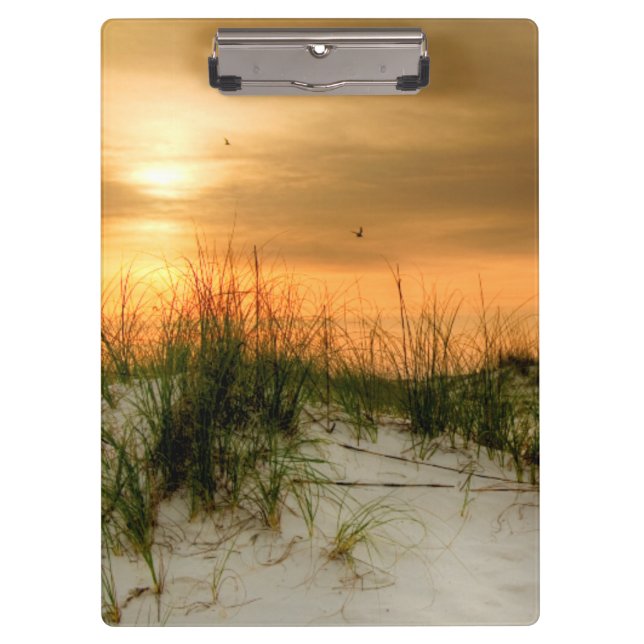 Seagulls at Sunrise Clipboard (Front)