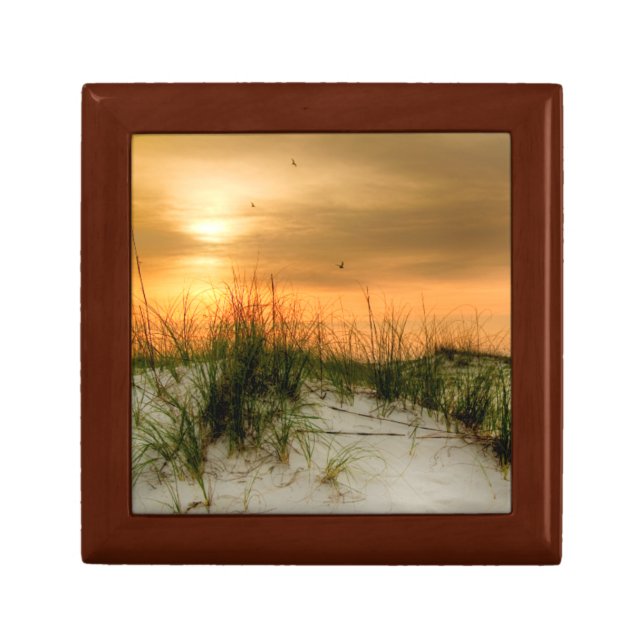 Seagulls at Sunrise Keepsake Box (Front)