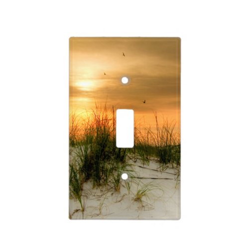 Seagulls at Sunrise Light Switch Cover