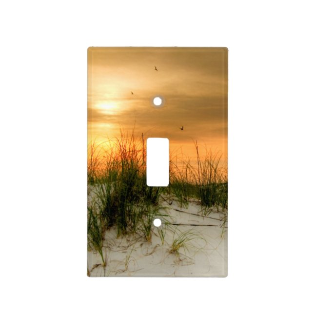 Seagulls at Sunrise Light Switch Cover (Front)