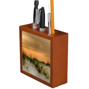 Seagulls at Sunrise Pencil Holder