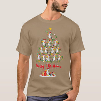 Seagulls Bird Lover Matching Santa Seagulls Christ T-Shirt