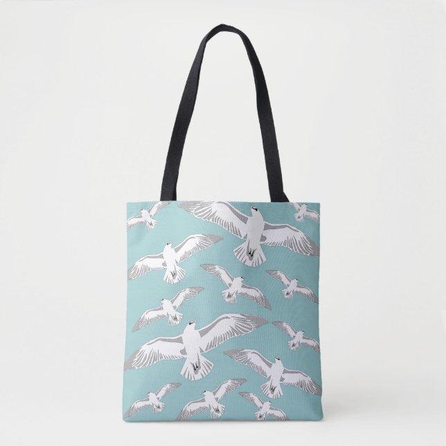 Seagulls Galore Tote Bag (Front)