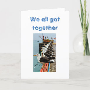 Let's Go Eagles Greeting Card