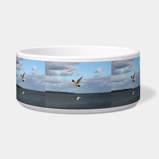 Seagulls in Flight Bowl (Front)