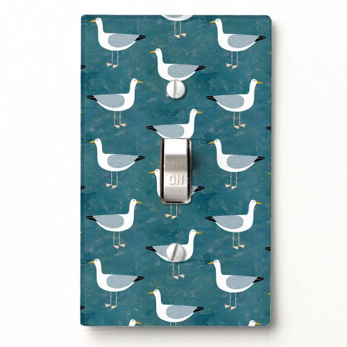Seagulls Nautical Light Switch Cover
