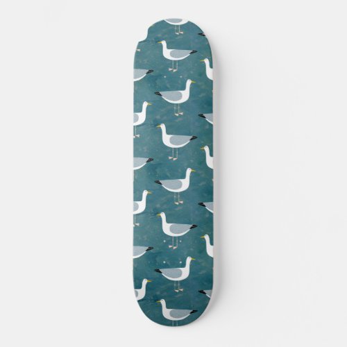 Seagulls Nautical Skateboard