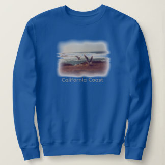 Seagulls on California Coast Sweatshirt