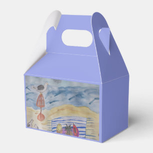 Seagulls on the Beach Favor Boxes
