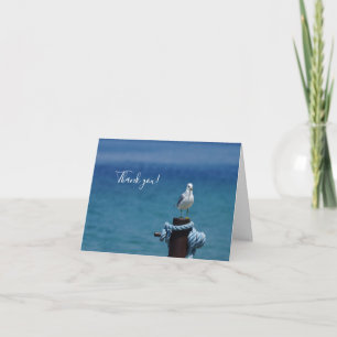 Seagulls Paradise At Mackinac Thank You Card