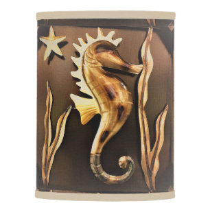 Seahorse Abstract Art Lamp Shade