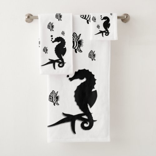 Seahorse and Tiger Fish