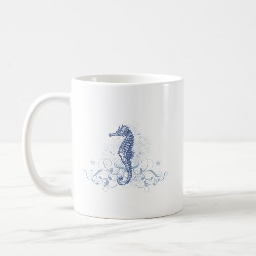 Seahorse Artistic T_shirt Coffee Mug