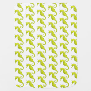 Seahorse Baby Blanket