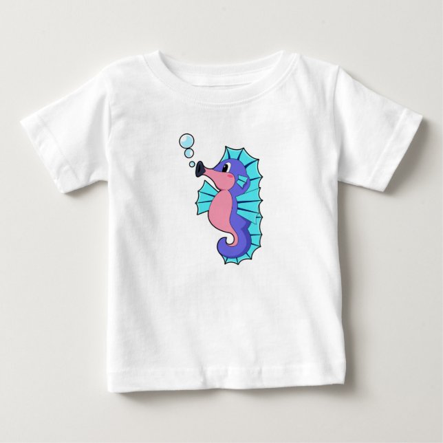 Seahorse Baby T-Shirt (Front)
