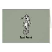 Seahorse Black (Front Horizontal)