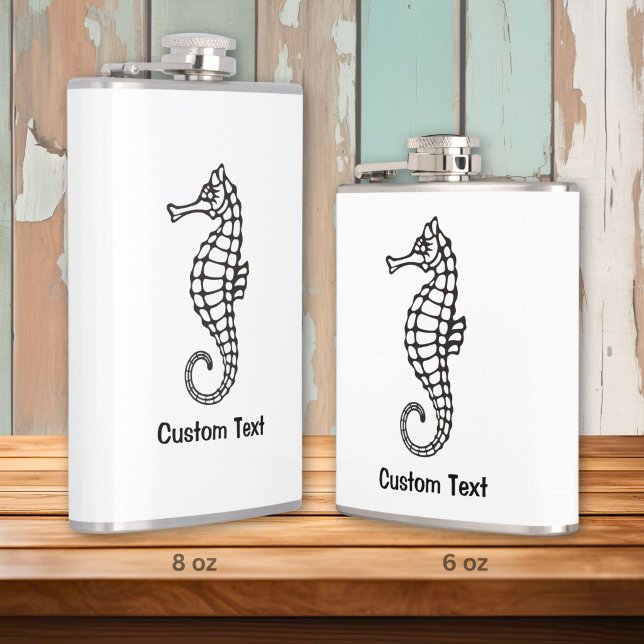 Seahorse Black Flask (Creator Uploaded)