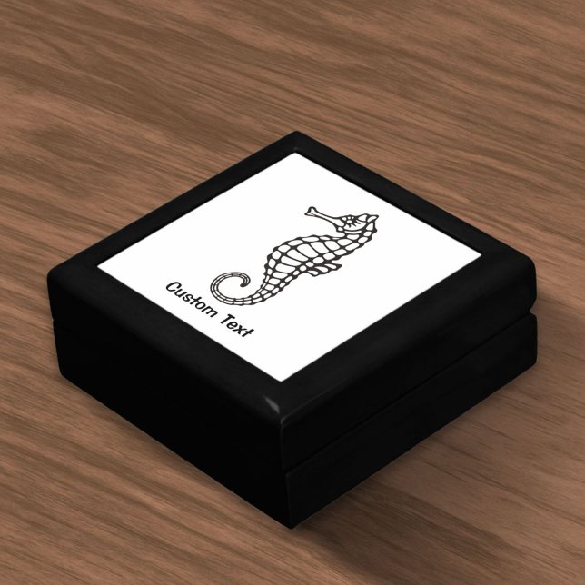 Seahorse Black Gift Box (Creator Uploaded)