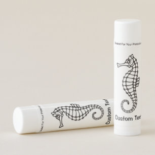 Seahorse Black Lip Balm