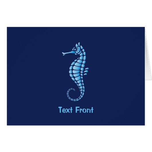 Seahorse Blue (Front Horizontal)