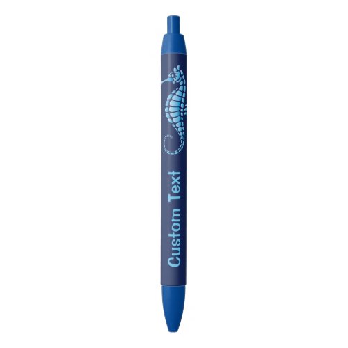 Seahorse Blue Blue Ink Pen