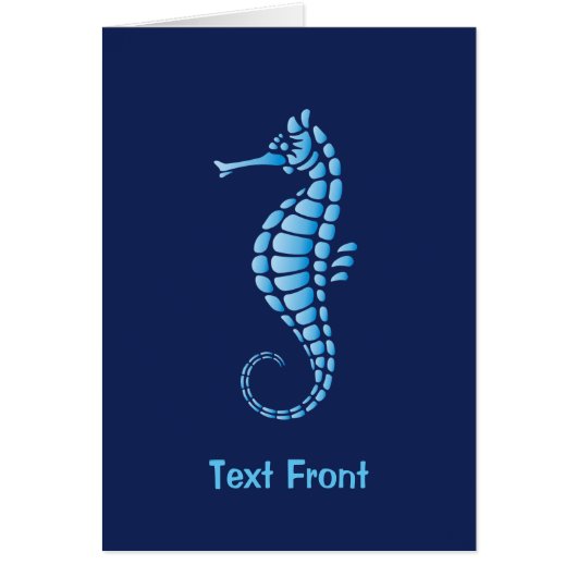 Seahorse Blue Cards (Front)