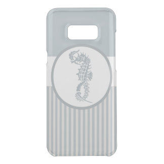 Seahorse Blue Classic Nautical Elegant Uncommon Samsung Galaxy S8+ Case