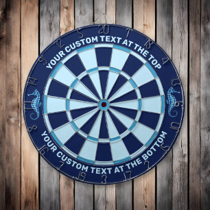 Seahorse Blue Dart Board