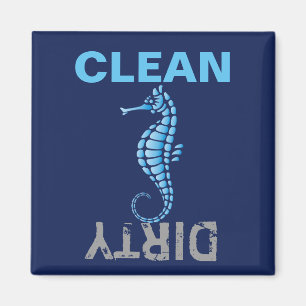 Seahorse Blue Magnet