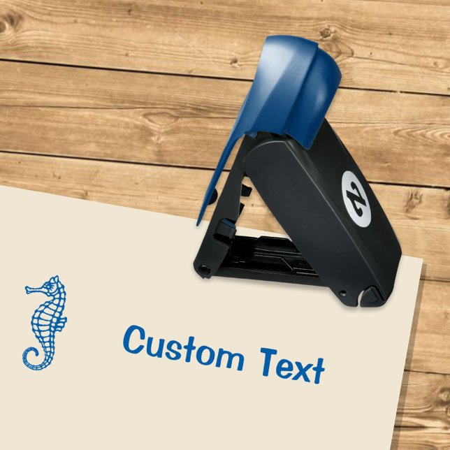 Seahorse Blue Pocket Stamp (Creator Uploaded)