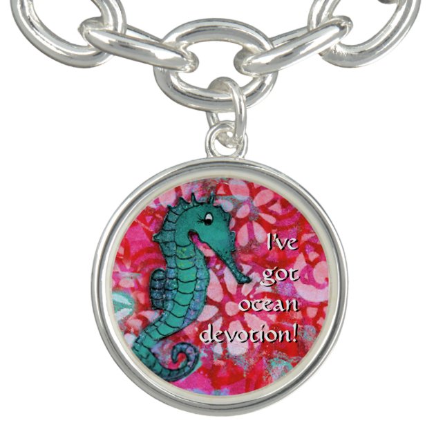 Seahorse Bracelet "I've got ocean devotion" Ocean (Design)