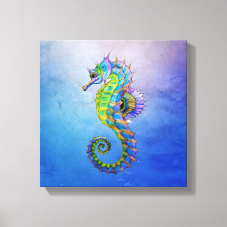 Seahorse canvas print