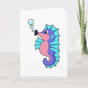Seahorse Card