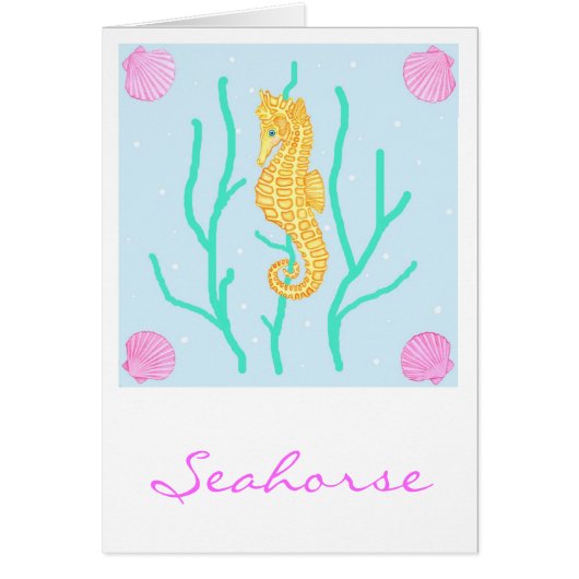 Seahorse Cards (Front)
