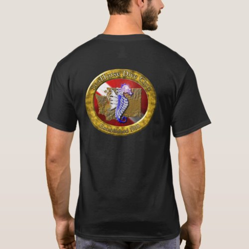 SeaHorse Club Crest Tee_Shirt T_Shirt