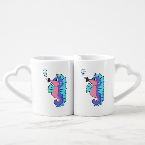 Seahorse Coffee Mug Set