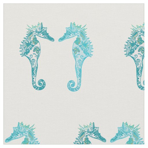 Seahorse Combed Cotton (56" width) Fabric