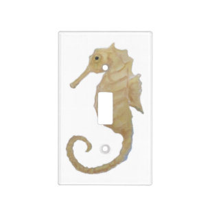 Seahorse Courage Maureen Girard Fish Light Switch Cover