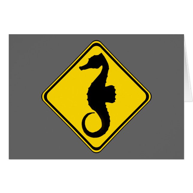 Seahorse Crossing ! Cards (Front Horizontal)