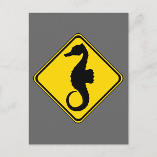 Seahorse Crossing ! Postcard