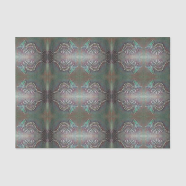 seahorse dragon tissue paper (Front)