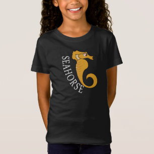 Seahorse - Girls' Bella Jersey T-Shirt