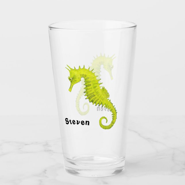 Seahorse Glass (Front)