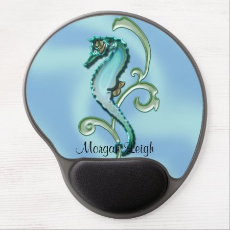 Seahorse In The Seaweed Gel Mouse Pad