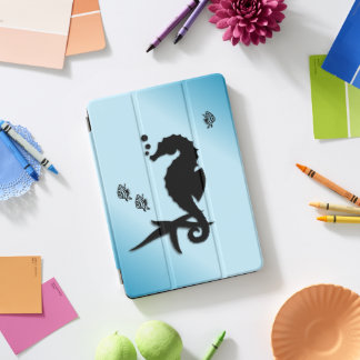 Seahorse Into the Blue iPad Pro Cover