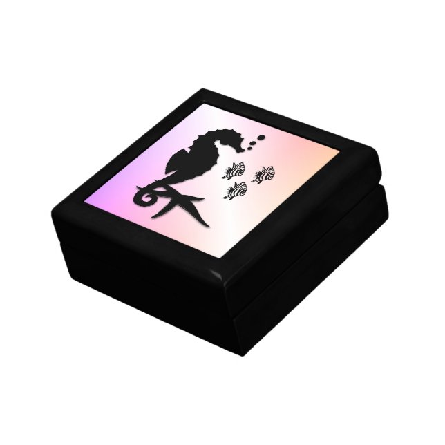 Seahorse Into the Purple Gift Box (Side)
