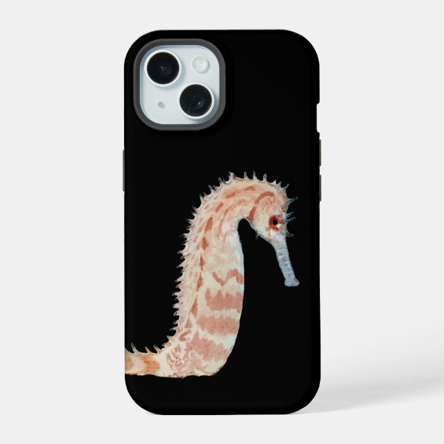 Seahorse iPhone 15 Case (Back)